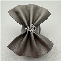 Ring Babila Milano Woman Trilogy in White Gold Diamante 0.61 Ct 268373BB - 268373BB